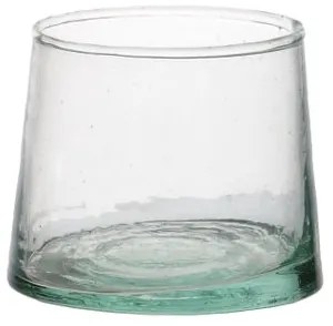 Glas, taps, gerecylced glas, handgeblazen, 180 ml