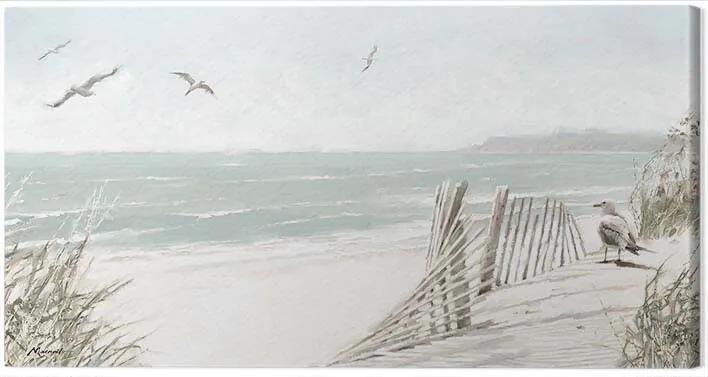 Print op canvas Richard Macneil - Coastal Dunes, (60 x 30 cm)