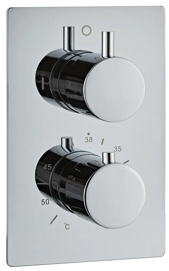 Saniclear Cube inbouw regendouche met inbouw douchekop 30x30cm chroom