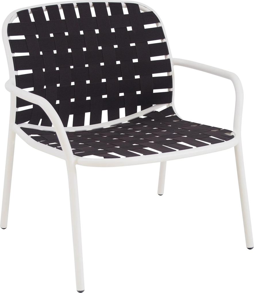 Emu Yard Lounge fauteuil matt white/brown