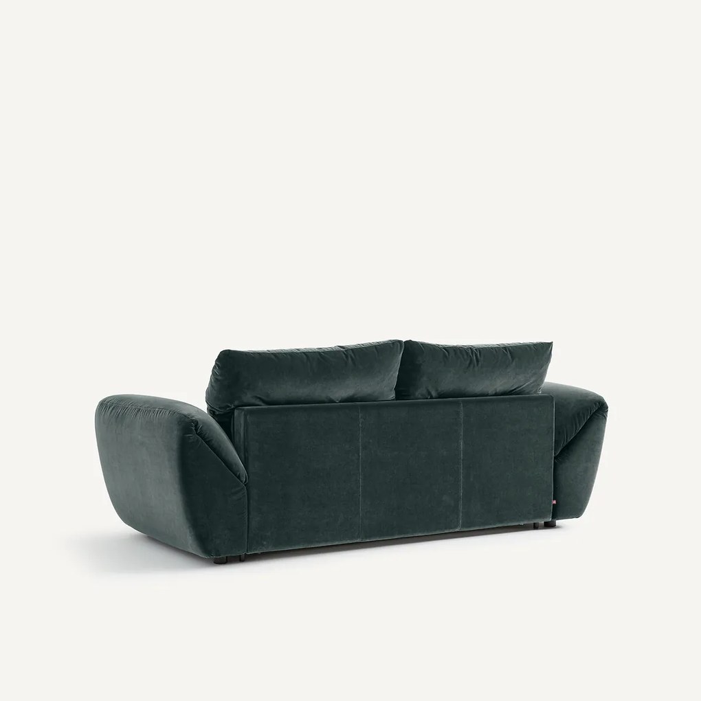 Omvormbare 3-zitsbank van fluweel Edgar