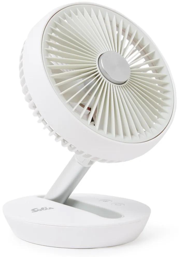 Solis Charge & Go Fan 7586 opvouwbare & oplaadbare tafelventilator, 29 cm hoog