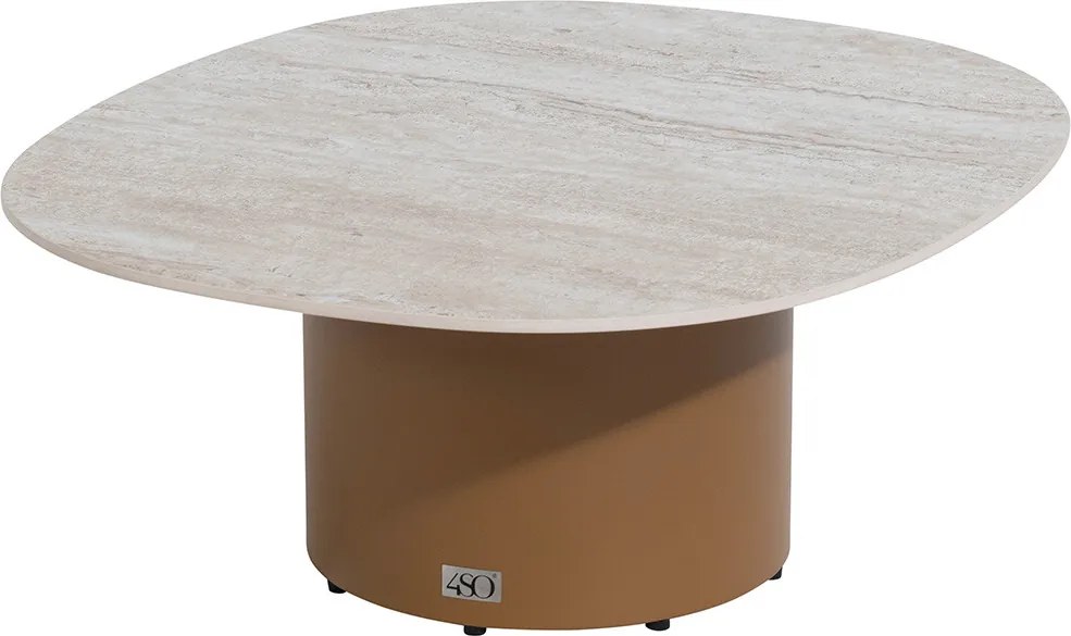 4 Seasons Sofie loungetafel 70x80x30 cm amber - ceramic