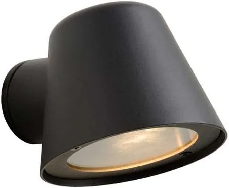 Lucide LED wandlamp buiten DINGO IP44 - antraciet - 14,5x11,5x9 cm - Leen Bakker