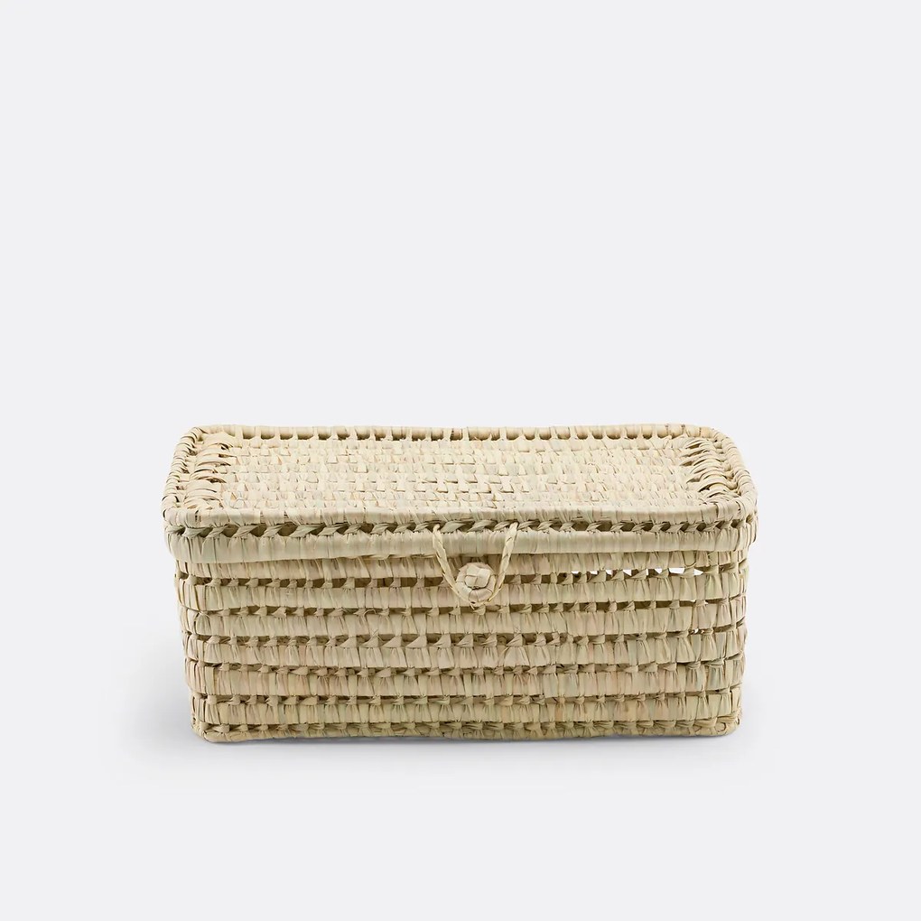 Mand in palmbladeren L47 cm, Ghada