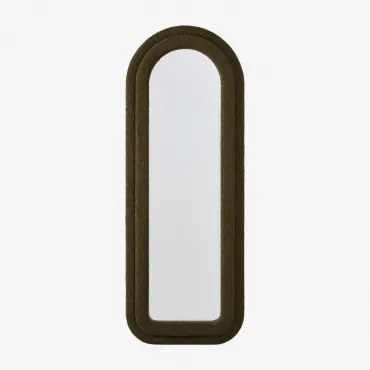 Wandspiegel 60x160 Cm In Ilai Schapenvacht Groen – Salie - Sklum