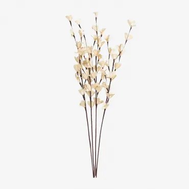 Pack Van 4 Decoratieve Gedroogde Takken Iliyan Natuurlijke Kleuren - Sklum