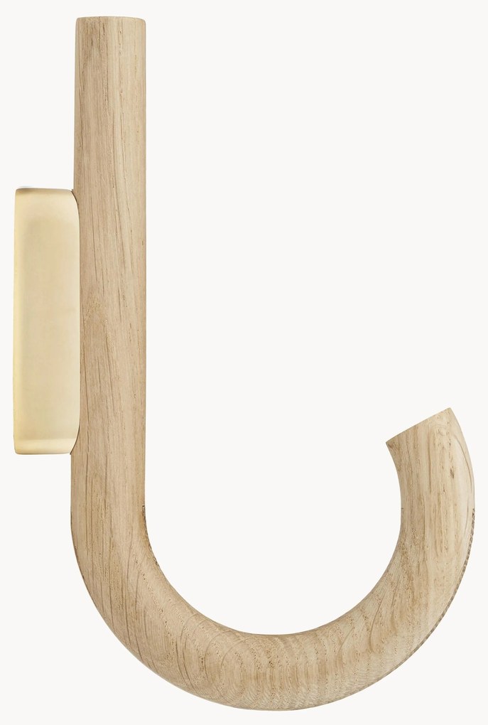 Eikenhouten wandhaak Umbrella, in verschillende formaten