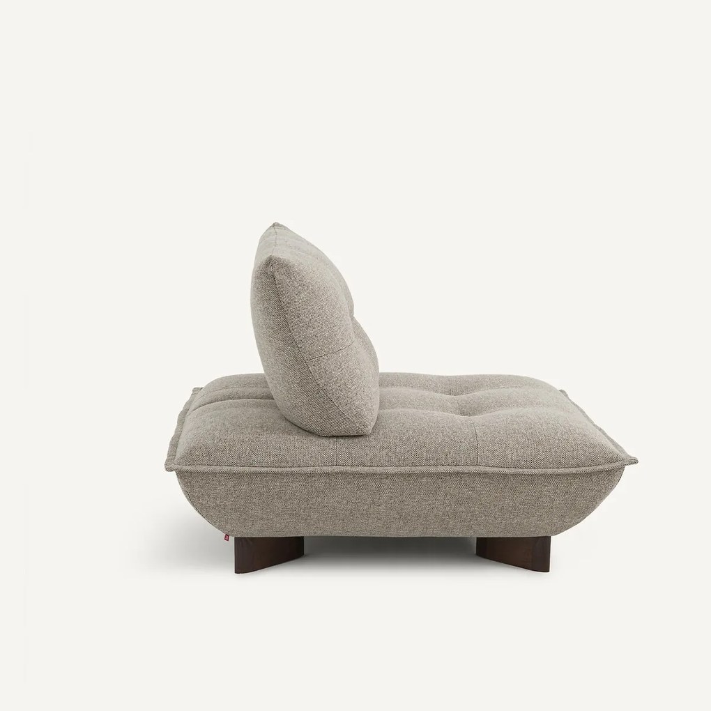 Modulaire fauteuil in tweed, KAORI