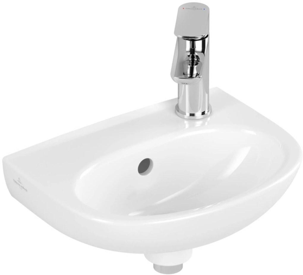 Villeroy & Boch O. Novo Fontein met kraangat 36x27,5x10 cm Wit Alpin CeramicPlus