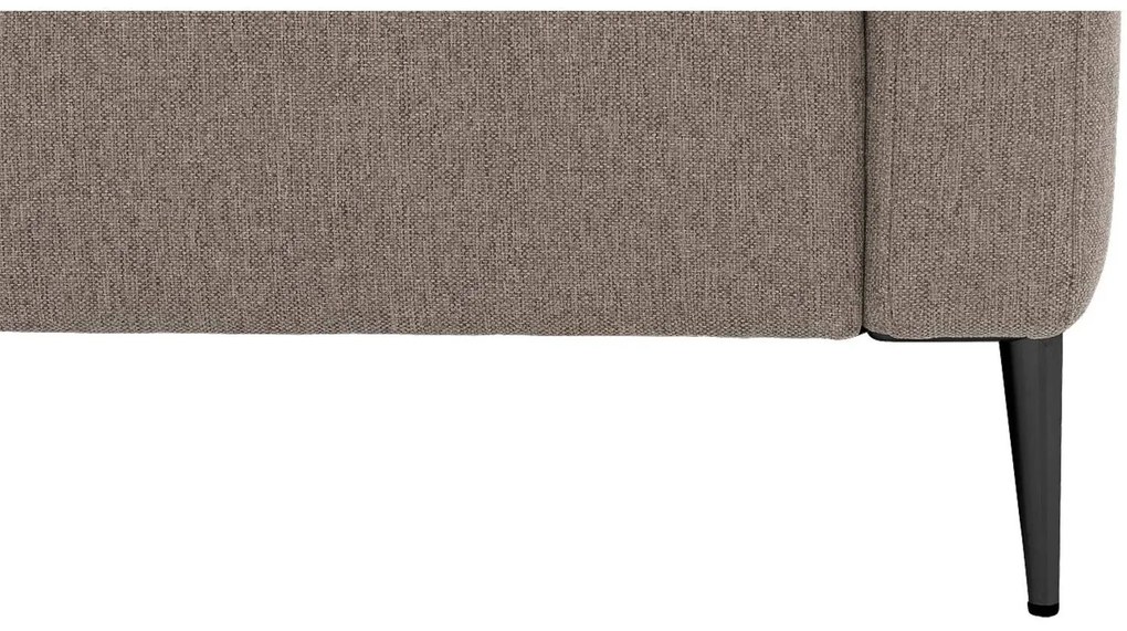 Goossens  Key West grijs, stof, 2,5-zits, modern design