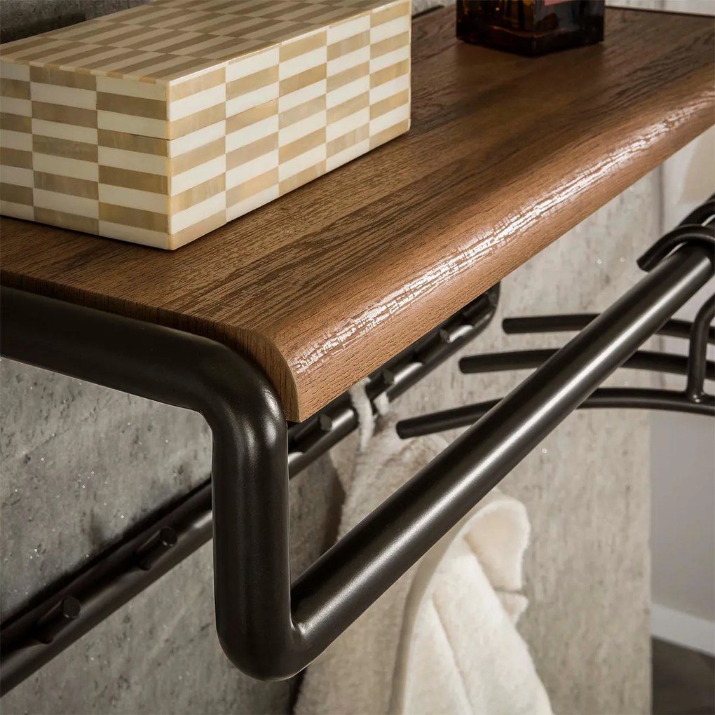 Wandkapstok Met Hoedenplank En Roede