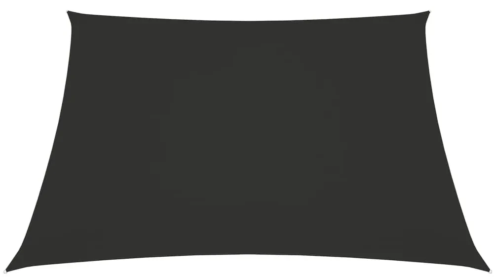 vidaXL Zonnescherm vierkant 4x4 m oxford stof antracietkleurig