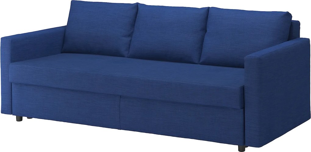 IKEA FRIHETEN 3-zits slaapbank Skiftebo blauw - lKEA