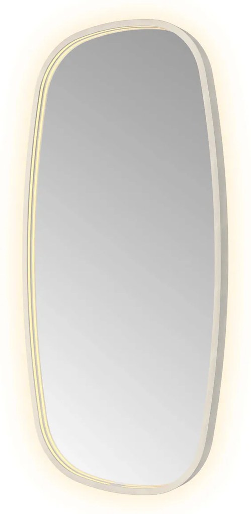 Hotbath &More Contour spiegel deens ovaal 50x100cm RVS