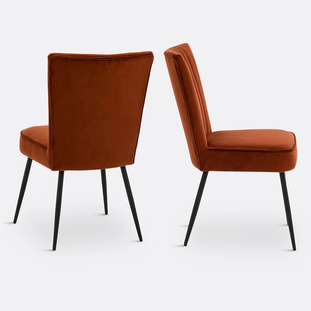 Set van 2 vintage stoelen in jaren 60 stijl, Ronara