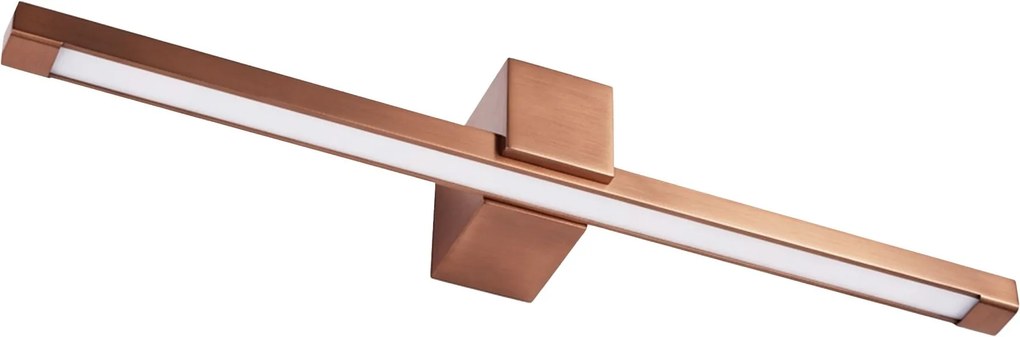 Badkamer LED-wandlamp SWE053-1W 60 cm COPPER BRUSH