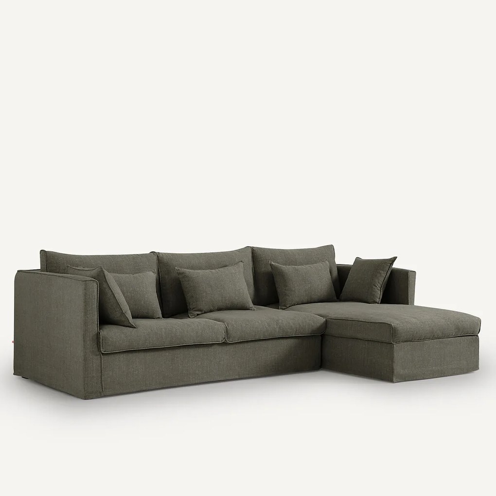 Katoenen en linnen hoekbank, Camille