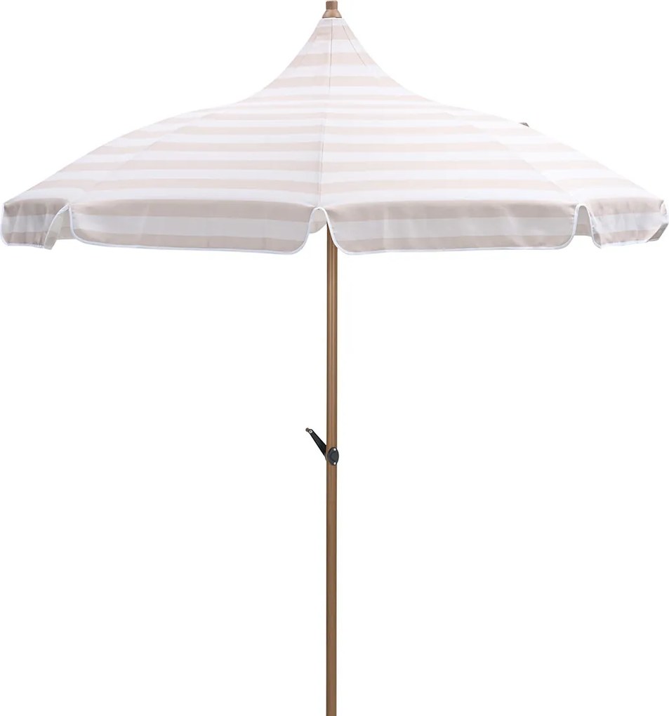 Garden Impressions Aloha stokparasol taupe - ecru Ø200 cm