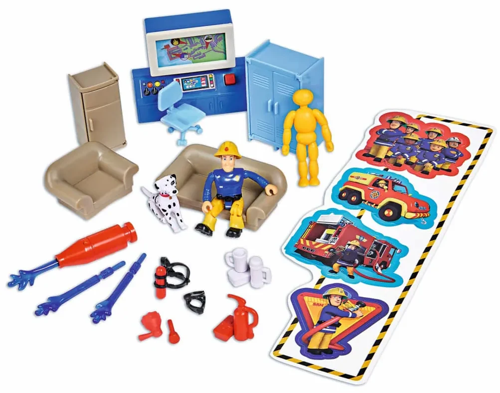 Fireman Sam Brandweerkazerne speelset meerkleurig