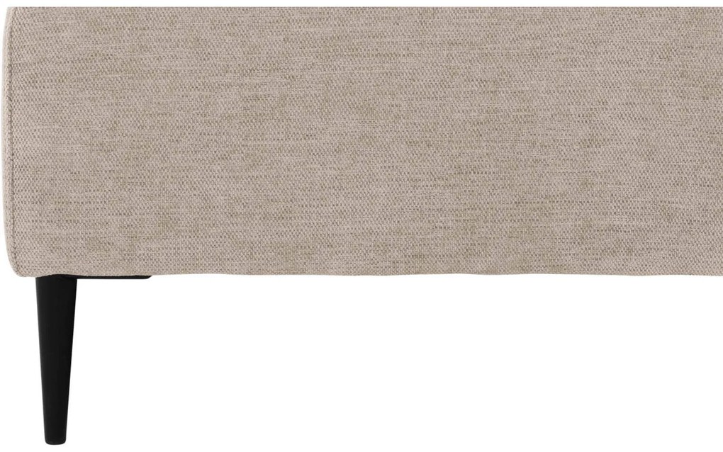Goossens Hoekbank Tiolo Met Relaxfunctie En Hoofdsteun bruin, stof, 3-zits, modern design met ligelement links