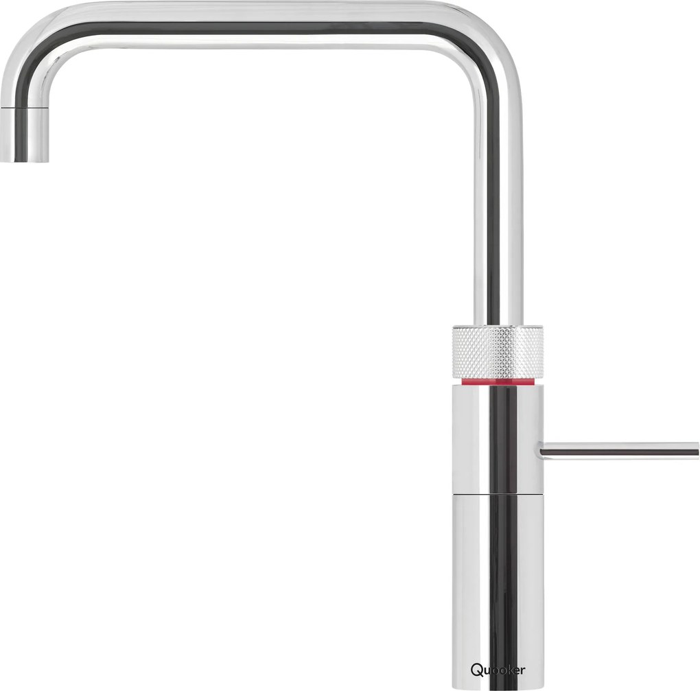 Quooker Fusion square met COMBI+ boiler 3-in-1 kraan RVS