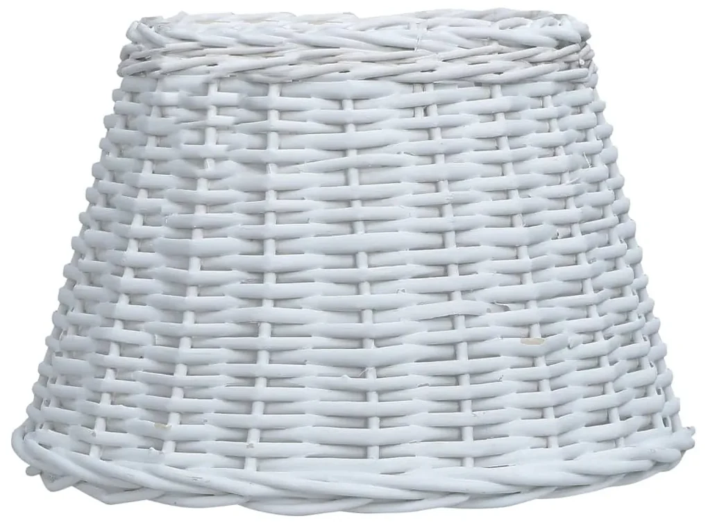 vidaXL Lampenkap 45x28 cm wicker wit