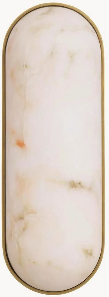 LED wandlamp Sumo van albast