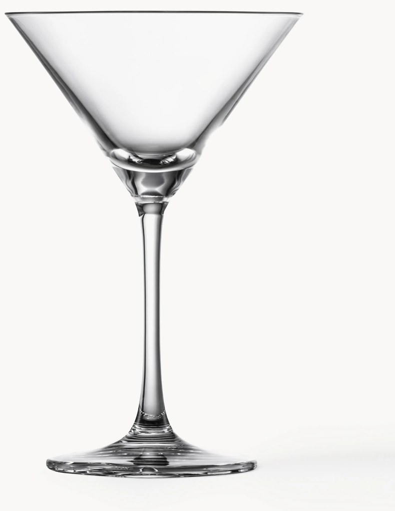 Kristallen cocktailglazen Echo, (set van 4)