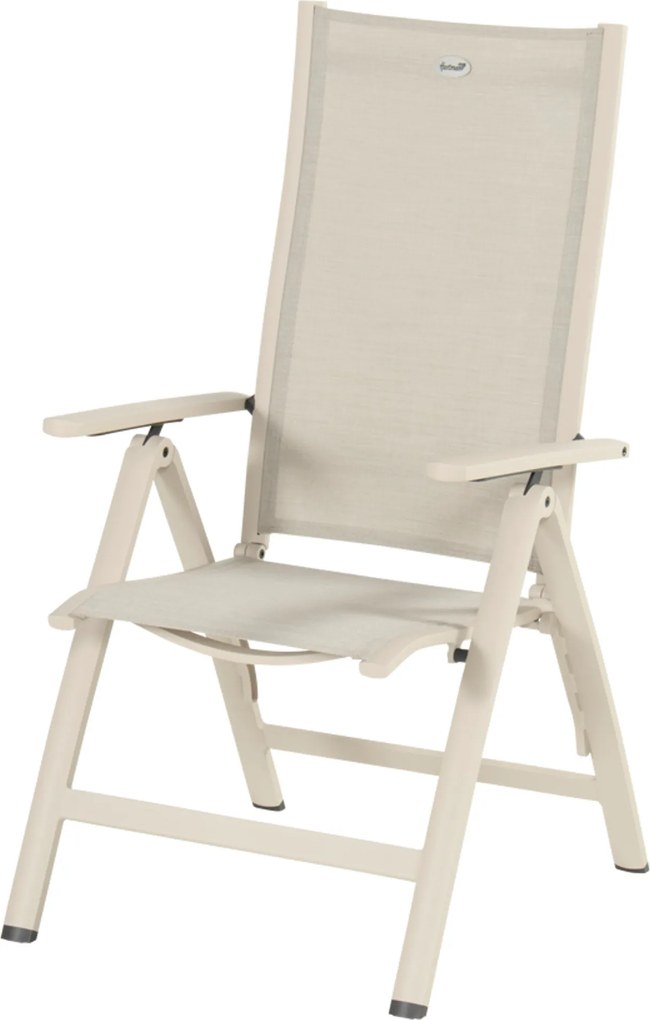 Royal Club Full Alu Recliner Loft-beige Aluminium Zand/Beige