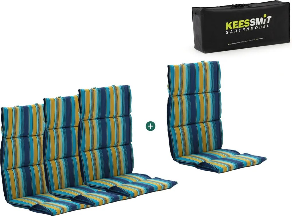 Dunne tuinkussen | Multicolor  | Dralon | Kees Smit  | Kees Smit Tuinmeubelen