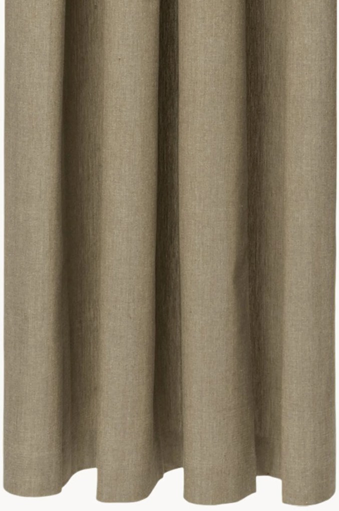 Douchegordijn Chambray van biokatoen, waterafstotend