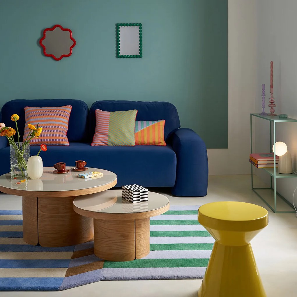 Bijzettafel of nachtkastje in keramiek, Matmat