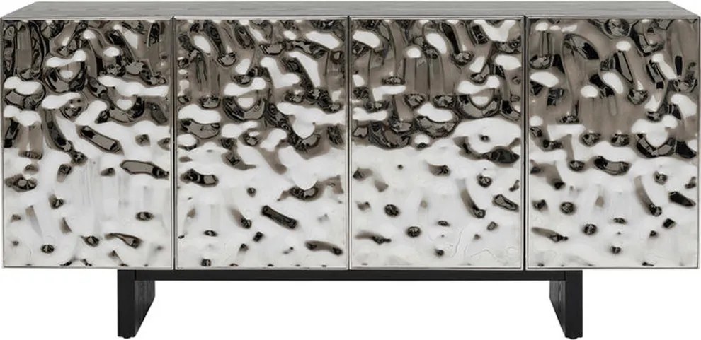 Kare Design Caldera Chroom Dressoir - 160x45x78cm.