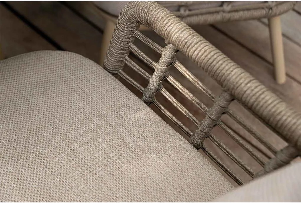 Taste by 4 Seasons Puglia lage tuinstoel - latte