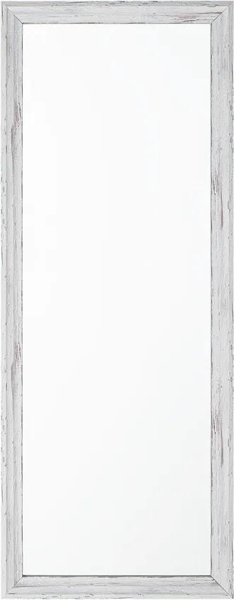 Wandspiegel wit/houtlook 50x130 cm BENON