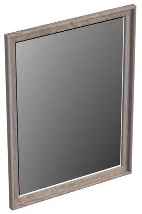 Forzalaqua Reno 2.0 spiegel 59.5x80cm Rechthoek zonder verlichting met frame Massief Eiken Silver Grey 8071750