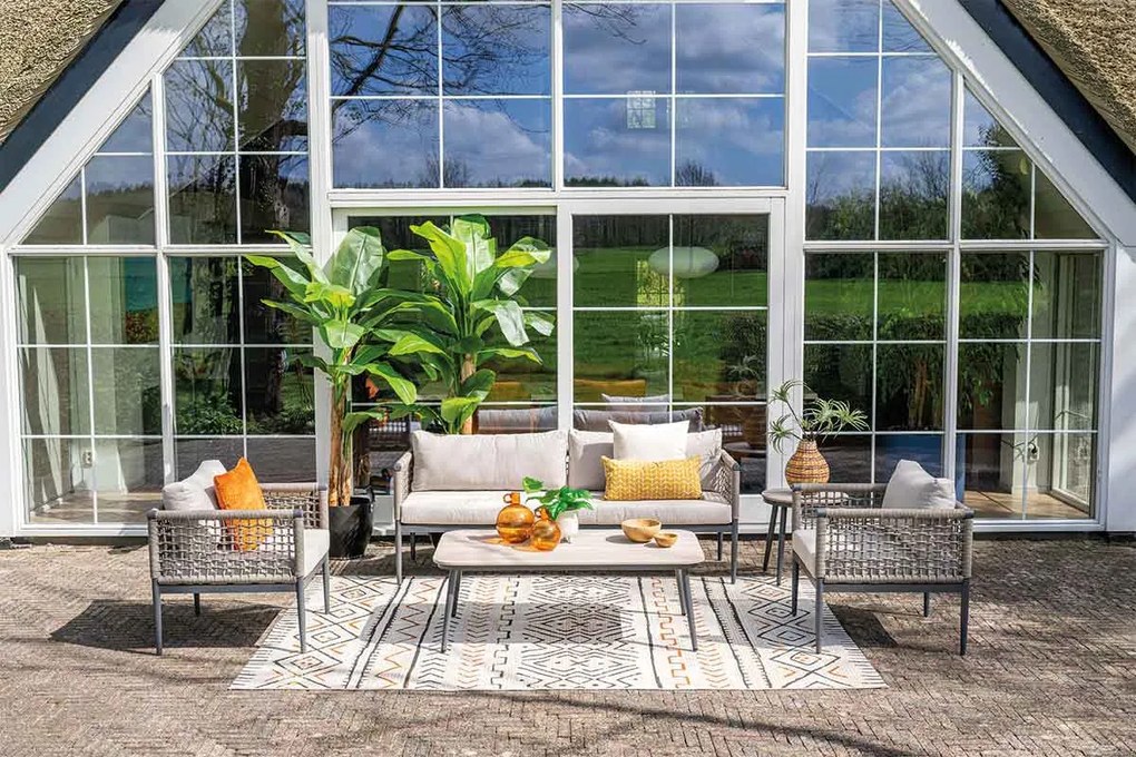 Garden Impressions Burela loungetafel 130x70 cm - light teak look