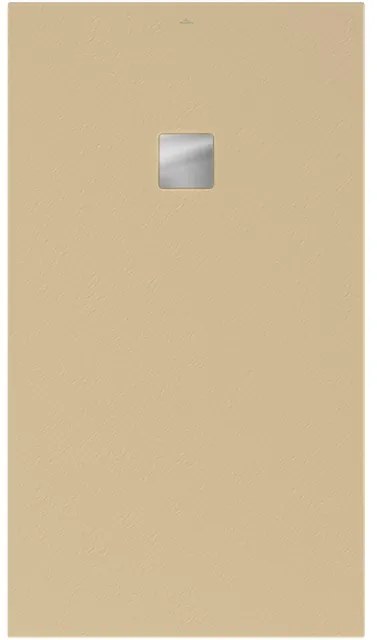 Villeroy & Boch Excello douchevloer 160x90cm polyurethaan/acryl Nature Sand UDA1690EXC2V-4N