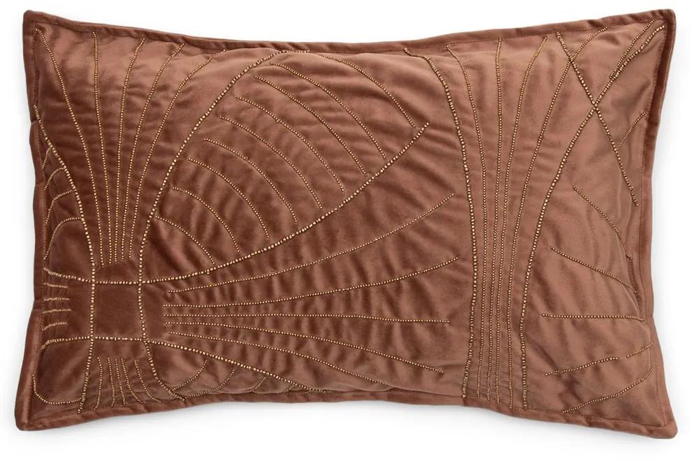 Rivièra Maison - Vintage Beads Pillow Cover 50x30 - Kleur: roze