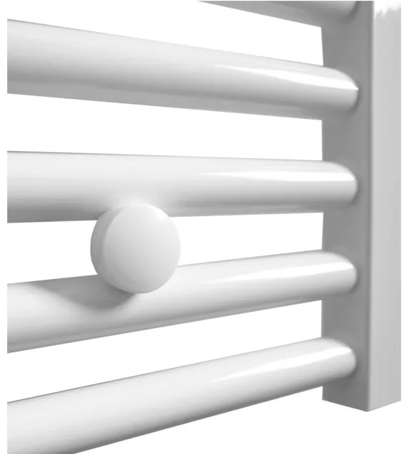 Sanicare design handdoekradiator 60x160cm midden aansluiting wit