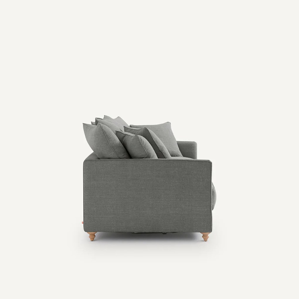 3-zits bank, omvormbaar, in katoen en linnen, Lazare