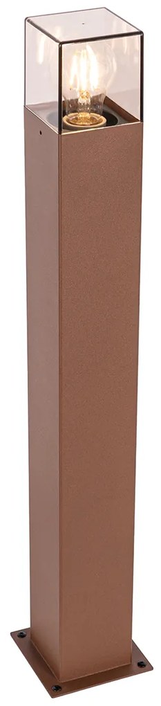 Smart staande buitenlamp roestbruin 70 cm incl. Wifi P45 - Denmark