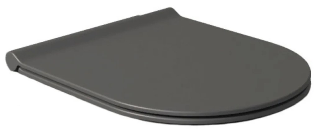Salenzi Form Slim toiletzitting mat antraciet