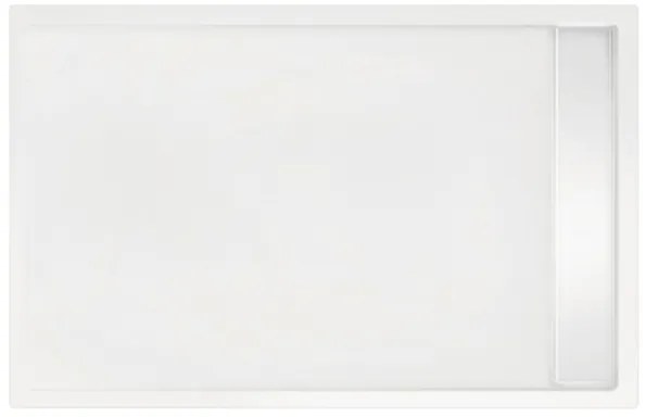 Xenz Easy Tray douchevloer - 110x90x5cm - acryl - zonder gootcover - wit 6954-01