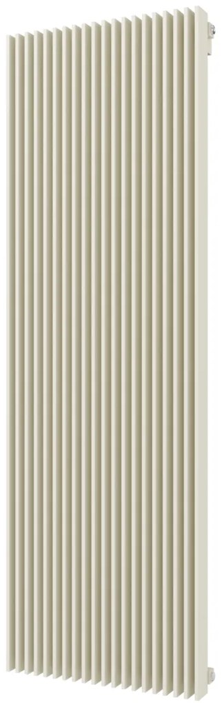 Plieger Antika Retto designradiator verticaal middenaansluiting 1800x595mm 2223W wit structuur