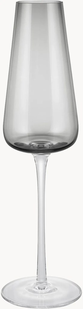 Mondgeblazen champagneglazen Belo,2-delig
