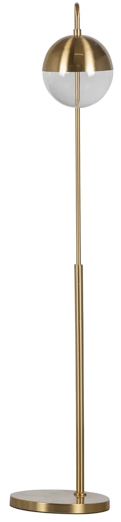 BePureHome Globular Messing Vloerlamp Met Glas