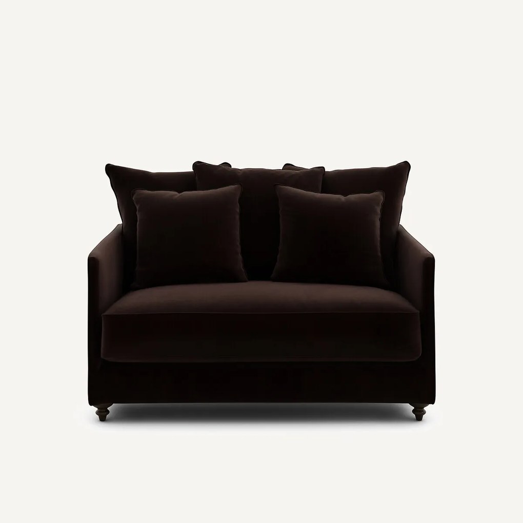 2-zits omvormbare bank van fluweel, Lazare