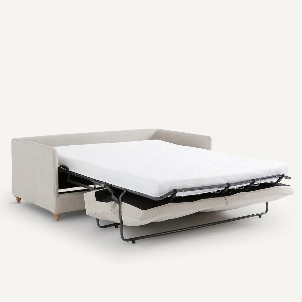 Compact omvormbare bank in katoen/linnen, Lazare